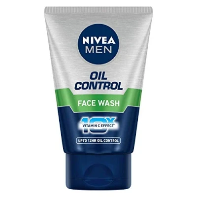 Image of Nivea Men Oil Control Face Wash (10X whitening),50 Grams
