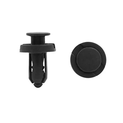 Image of sourcingmap 20PCS Black Auto Car Door Fender Plastic Rivets Fastener