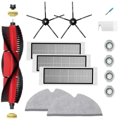 Image of Roller Side Brush Filter Mop Kit For Xiaomi Roborock S6 S5 Max S60 S65 Vacuum Cleaner