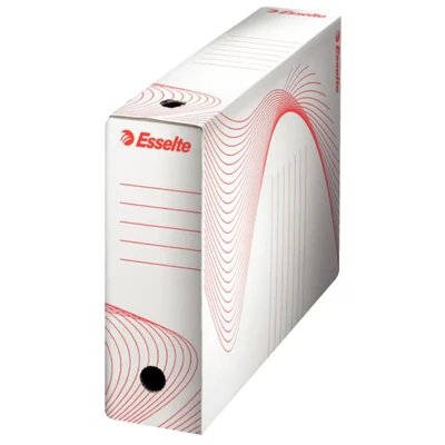 Image of Esselte A4 Standard Archiving Box, White, Pack of 10