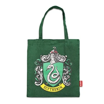 Image of Harry Potter Bags &amp; Pouches Slytherin Shopper Bag