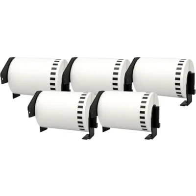 Image of Honest Grocer 5X DK 11241 102 x 152 mm Compatible Shipping Labels Rolls (200 per Roll) for P Touch QL 1050, 1050N, 1060N, 1100, 1110NWB Label Printers