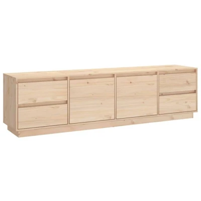 Image of vidaXL TV Cabinet 176x37x47.5 cm Solid Wood Pine