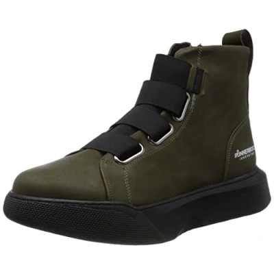 Image of Bonamaison Men&#039;s Trrba100021 Fashion Boot, Khaki, 8 UK