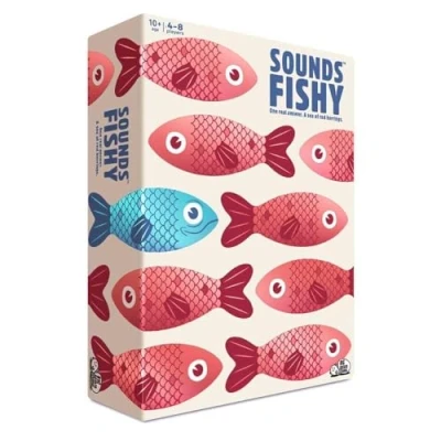 Image of Sounds Fishy: The Fast Thinking, Bluffing Family Board Game for Kids 10+ and Adults — Best New Games, Quiz Games