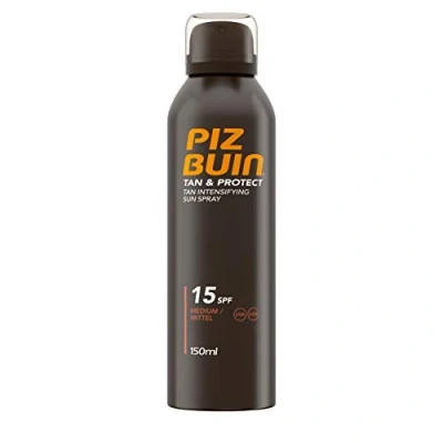 Image of Piz Buin Tan and Protect Intensifying Sun Spray SPF 15, 150ml