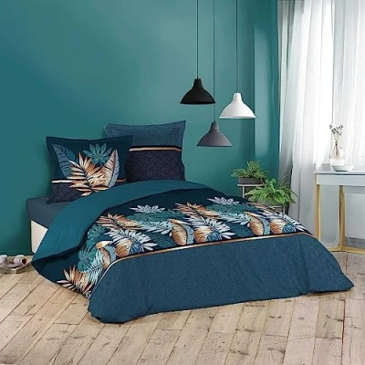 Image of Douceur d&#039;Intérieur, Alianor 3 Piece Bedding Set (240 x 220 cm) 100% Cotton