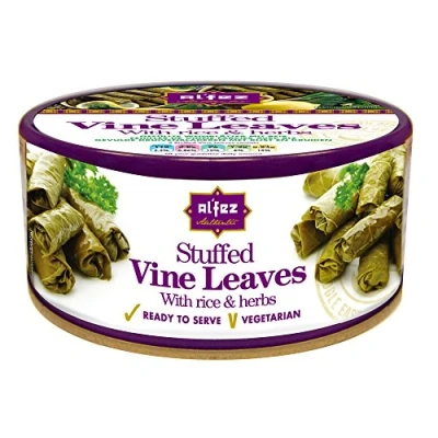 Image of Al&#039;fez Stuffed Vine Leaves with Rice and Herbs 280 g (PACK OF 5)