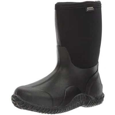 Image of BOGS Womens Classic Mid Boot, Black, 10 UK