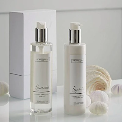 Image of The White Company Seychelles Bath &amp; Body Gift Set