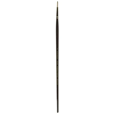 Image of Winsor &amp; Newton Monarch 5503004 Round Brush No. 4 3 mm Professional Synthetic Hair for Oil or Acrylic Paints