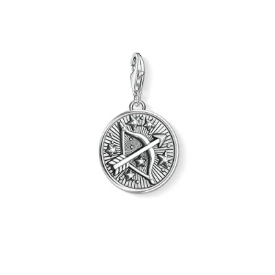 Image of Thomas Sabo Men Women Charm Pendant Zodiac Sign Sagittarius Club 925 Sterling silver 1648 643 21