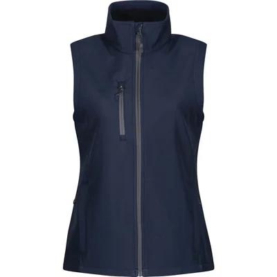 Image of TRA863 Honestly Made Womens Short Sleeve Body Warmer Navy ( Regatta Professional
