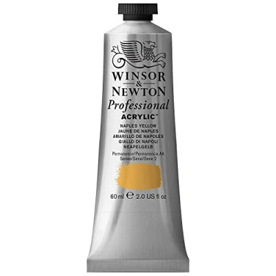 Image of Winsor &amp; Newton Professional Acrylic Colour, 60 ml Naples Yellow
