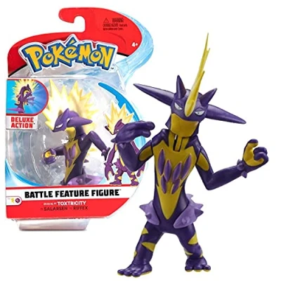 Image of Battle Feature Game Figure Pokemon Movable Deluxe Action Figure, Toy Figure: Riffex