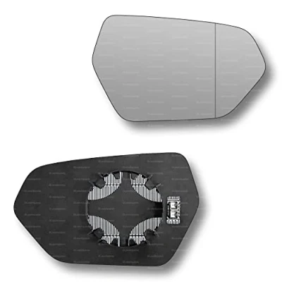 Image of Less4spares Replacement Wing Mirror Glass Right Compatible with Cupra Formentor 2020 2022 CLIP ON Driver Off side Heated Blind Spot
