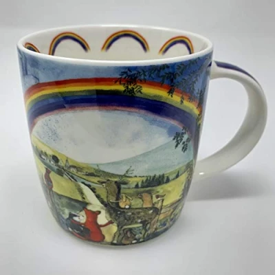 Image of Alex Clark Looking for Rainbows Mug British Wildlife Original Artwork Cup Animal Lovers Gift Ideas Perfect Coffee &amp; Tea Vegan Friendly Designed in The UK...