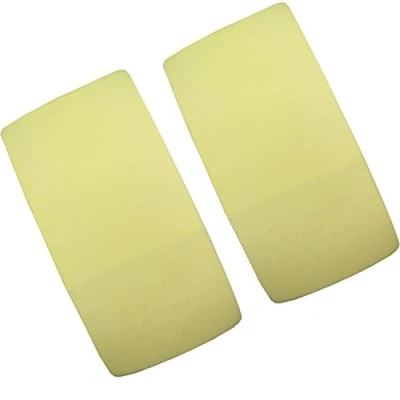 Image of 2X Cot Jersey Fitted Sheet 100% Cotton 120cm x 60cm Lemon Yellow by for Your Little One
