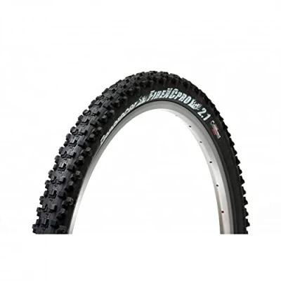Image of PANARACER Fire XC Pro TLC Folding MTB Tyre: Black/Black, 26 x 2.10