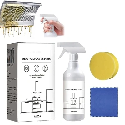 Image of Splash Foam Spray, Spray All Purpose Cleaner, Kitchen Oven Cleaner Heavy Duty, Multi For Kitchen, Bathroom and Other Areas of Home (1pc)