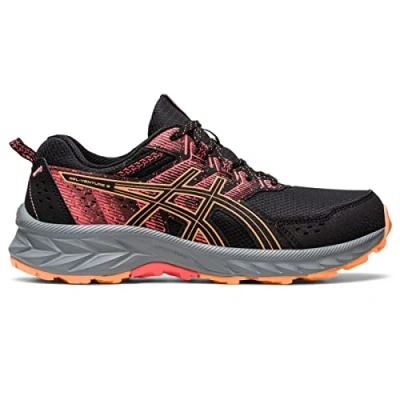 Image of ASICS Women&#039;s, Gel Venture 9 Trail Running Shoe, Black/Summer Dune, 4.5 UK