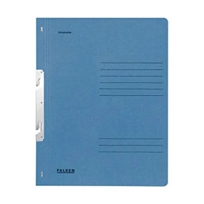 Image of Exacompta Ref 80004070001F FALKEN Hook in Bottom Up Flat Files A4 (210 x 297mm) Size, Blue Angel Certified, 250gsm Recycled Manilla (Pack of 50)