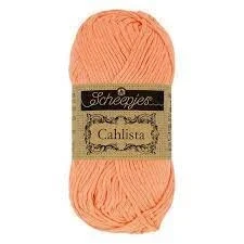 Image of Scheepjes Cahlista 524 Apricot Yarn 1x50g