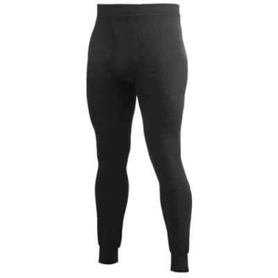 Image of Woolpower 400 Long Johns with Fly Men black Size M 2021 Underwear