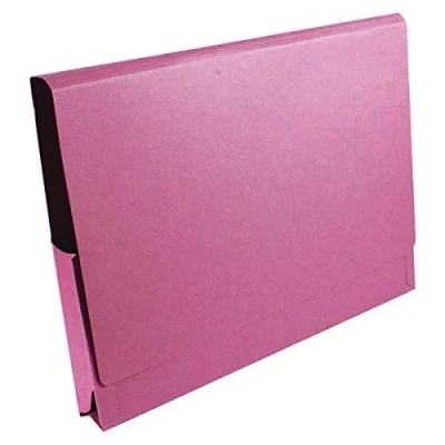 Image of Exacompta Guildhall Brief Size Pocket Wallet 14x10in Pink (Pack of 50) PW3 PNK