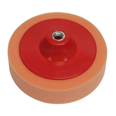 Image of Sealey Buffing &amp; Polishing Foam Head Ø150 x 50mm M14 2mm Medium