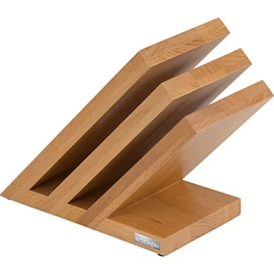 Image of Artelegno Venezia Magnetic Knife Block Beech wood