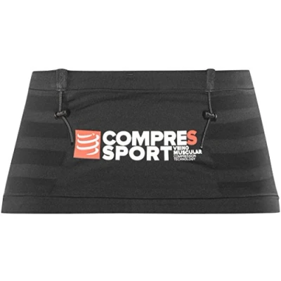 Image of Compressport Adult Free Belt Pro XL/XXL Running Belt, Black