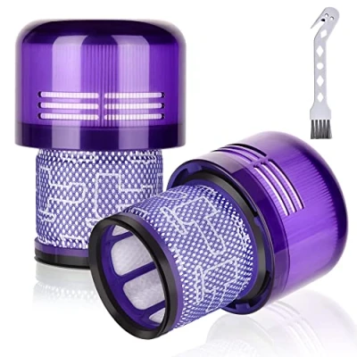 Image of Leadaybetter 2 Pack Vacuum Filters for Dyson V11 Filter Replacement, Animal/Extra/Torque Drive/Complete / V15 Detect Vacuums, Compare to Part No. 970013 02 …