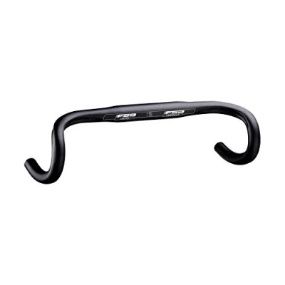 Image of FSA Unisex&#039;s Vero Compact Drop Bar, Black, 40 cm