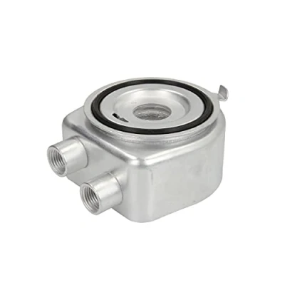 Image of 49870249 oil Cooler NISSENS 90986 Water cooled without filter housing, gaskets/seals VAUXHALL: INSIGNIA Mk1, Mk1