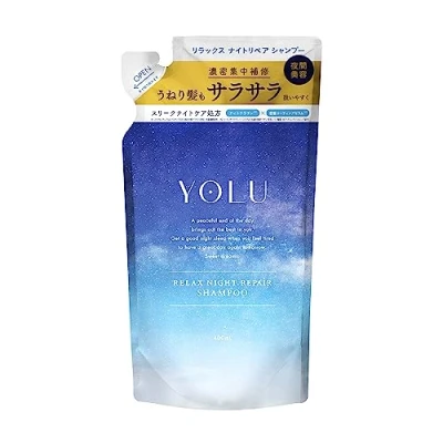 Image of YOLU Night Beauty Shampoo Refill 400ml Relax Repair