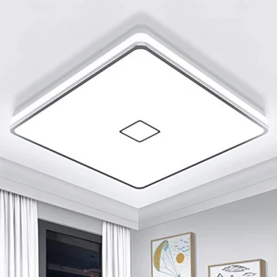 Image of Airand Ceiling Lamp Bathroom Light LED 24W IP44 Waterproof Ø32.5CM for Bathroom,Living Room,Kitchen,2050LM Balcony Corridor Hallway 5000K Cool White