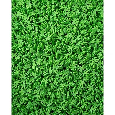 Image of Green Cactus Shaped Sprinkles Cake &amp; Cupcake Sugar Decoration 25g