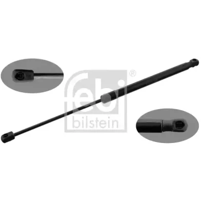 Image of 4G9827552 Tailgate strut FEBI BILSTEIN 47070 530N 500mm both sides AUDI: A6 C7 Avant, Allroad