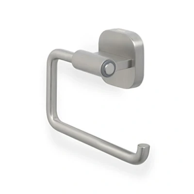 Image of Tiger Ramos Toilet Roll Holder, Stainless Steel Brushed, 13 x 9.8 4.4 cm