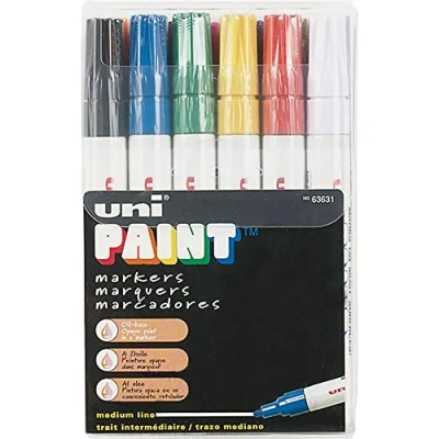 Image of Uni Ball, UBC63631, Paint PX 20 Oil Based Medium Point Marker, 12 / Set