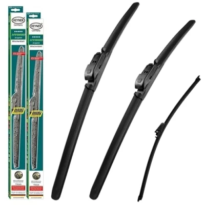 Image of Heyner Wipers Fits: Volvo V70 2007 onwards Full Set of 3 Wiper Blades Hybrid HH2620TL14W