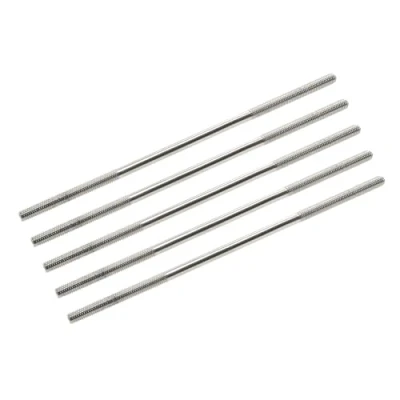 Image of Sourcingmap M6x180mm 304 Stainless Steel Double End Threaded Stud Screw Bolt 5pcs