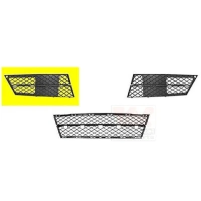 Image of 51117178098 Bumper Grill VAN WEZEL 0661592 Right Front BMW: 5 Saloon, Touring