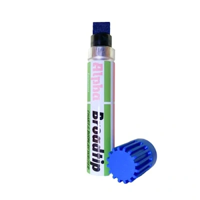Image of SureMark Alpha Broadtip Jumbo Permanent Marker Blue Single