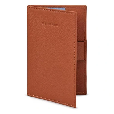 Image of Hoxton Leather Golf Scorecard Holder with Pen Loop by Gryphen (Tan)