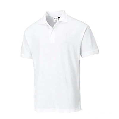 Image of Portwest B210 Comfort Naples Polo Shirt White, Large