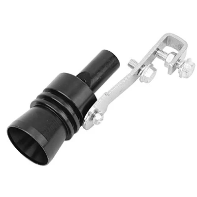 Image of For Exhaust Whistle Car Turbo Sound Whistle,Aluminium Alloy Tail Throat Pipe Modified Part Tc Xl(Black)