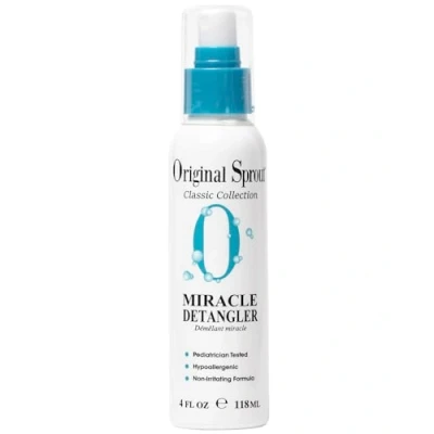 Image of Hair Detangling Spray Original Sprout Miracle Detangler for Babies &amp; Children Quick Release Formula Infused with Calendula, Rosemary Jojoba Protein Silky, Smooth 118ml
