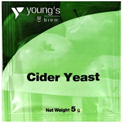 Image of Youngs Brew Home Yeast Cider For 5g Sachet